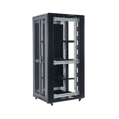 картинка Finen A38042 Шкаф серверный 42U (800х1000х2054мм, перфорированная дверь) от компании Intant